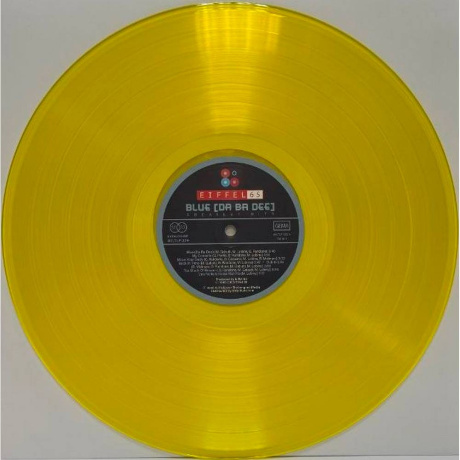 BLUE (DA BA DEE) - GREATEST HITS (LP YELLOW VINYL) - фото 4