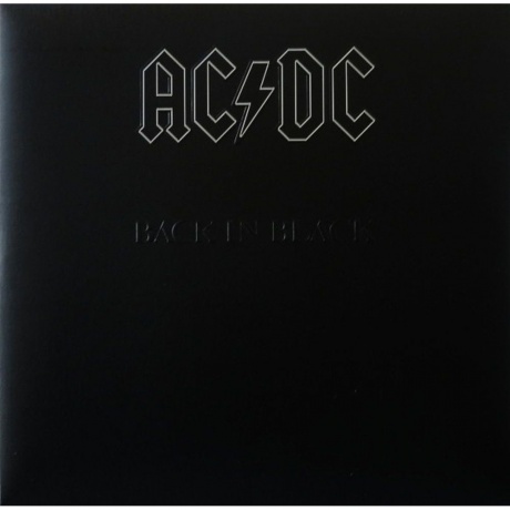AC/DC, Back In Black (Remastered) (5099751076513) виниловая пластинка - фото 1
