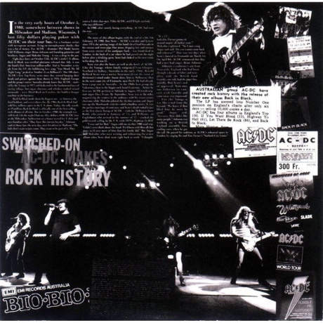 AC/DC, Back In Black (Remastered) (5099751076513) виниловая пластинка - фото 5