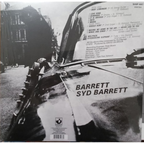 Syd Barrett - Barrett (0825646310784) виниловая пластинка - фото 6