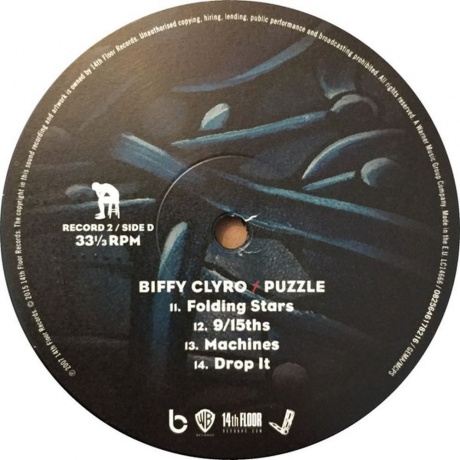 Biffy Clyro - Puzzle (0825646178216) виниловая пластинка - фото 11