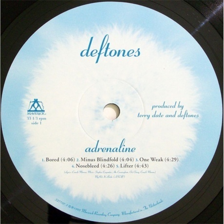Deftones - Adrenaline (0093624957812) виниловая пластинка - фото 3