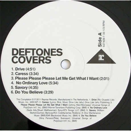 Deftones - Covers (0093624958291) виниловая пластинка - фото 3