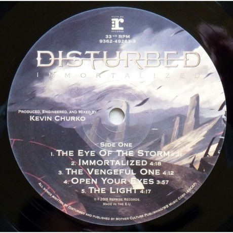 Disturbed - Immortalized (0093624926337) виниловая пластинка - фото 5