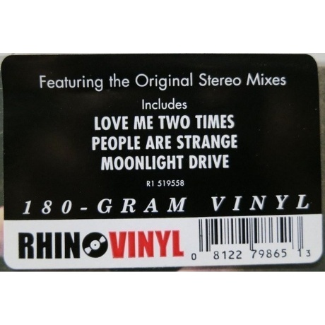 Doors - Strange Days (Stereo) (0081227986513) виниловая пластинка - фото 10