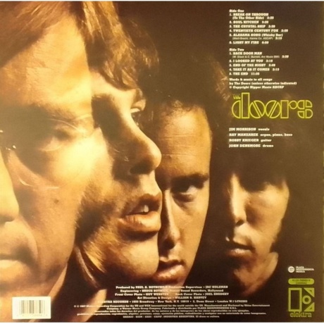 Doors - The Doors (Stereo) (0081227986506) виниловая пластинка - фото 2