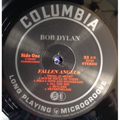 Bob Dylan - Fallen Angels (0889853160013) виниловая пластинка - фото 3