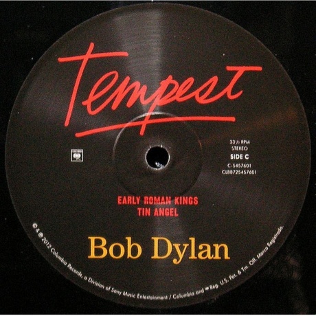 Bob Dylan - Tempest (0887254576013) виниловая пластинка - фото 5