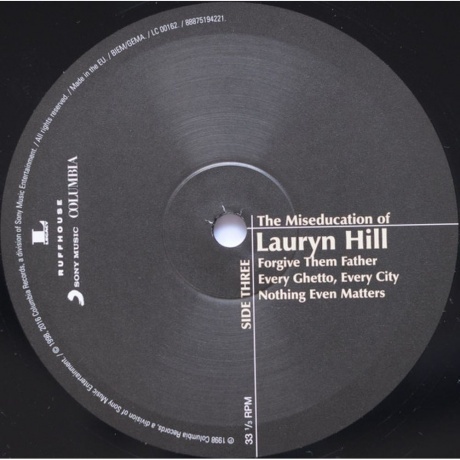 Lauryn Hill - The Miseducation Of (0888751942219) виниловая пластинка - фото 5