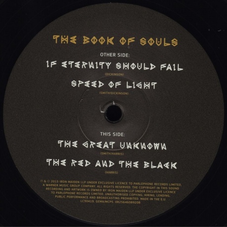 Iron Maiden - The Book Of Souls (0825646089208) виниловая пластинка - фото 8