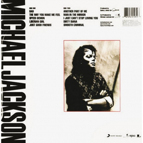 Michael Jackson - Bad (0888751437418) виниловая пластинка - фото 2