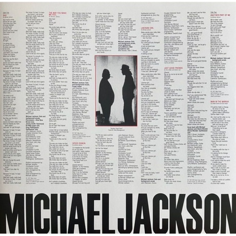 Michael Jackson - Bad (0888751437418) виниловая пластинка - фото 4