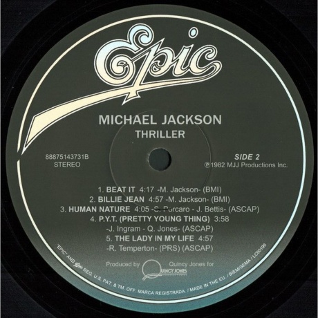 Michael Jackson - Thriller (0888751437319) виниловая пластинка - фото 5