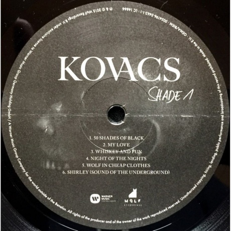 Kovacs - Shades Of Black (5054196546311) виниловая пластинка - фото 5