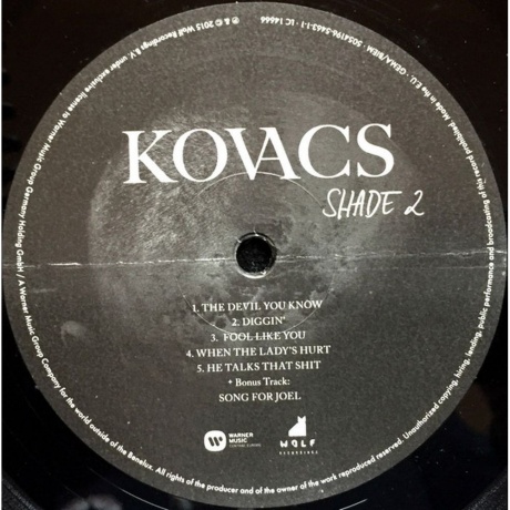 Kovacs - Shades Of Black (5054196546311) виниловая пластинка - фото 6