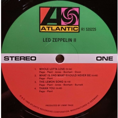 Led Zeppelin - Led Zeppelin II (0081227966409) виниловая пластинка - фото 4