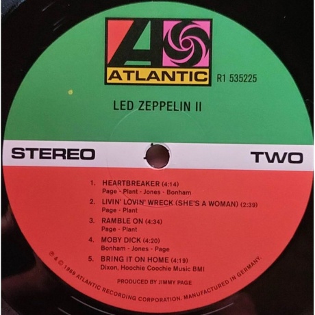 Led Zeppelin - Led Zeppelin II (0081227966409) виниловая пластинка - фото 5