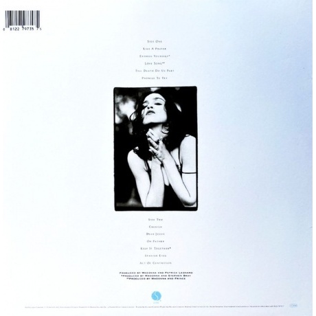 Madonna - Like A Prayer (0081227973575) виниловая пластинка - фото 2
