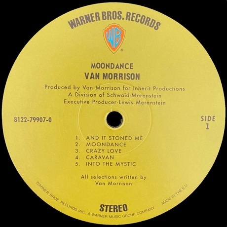 Van Morrison - Moondance (0081227950354) виниловая пластинка - фото 4