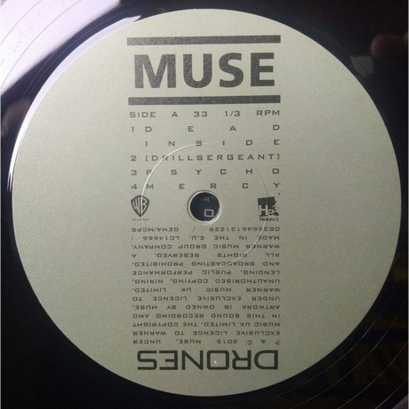 Muse - Drones (0825646121229) виниловая пластинка - фото 5