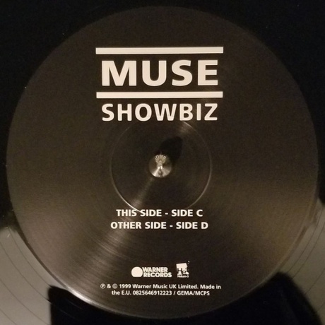 Muse - Showbiz (0825646912223) виниловая пластинка - фото 2