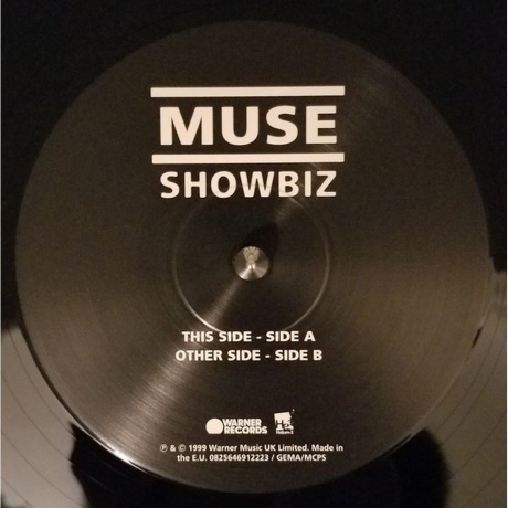 Muse - Showbiz (0825646912223) виниловая пластинка - фото 8