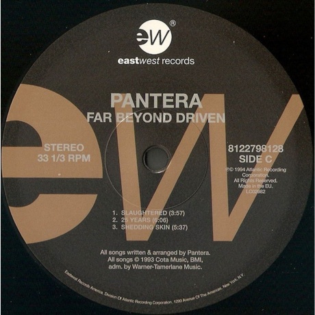 Pantera - Far Beyond Driven (0081227981280) виниловая пластинка - фото 7