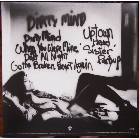 Prince - Dirty Mind (0081227977771) виниловая пластинка - фото 2