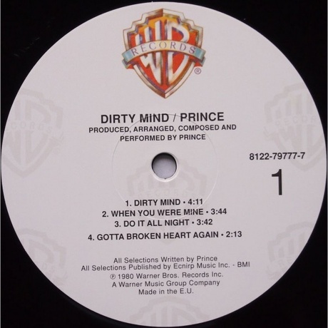 Prince - Dirty Mind (0081227977771) виниловая пластинка - фото 3