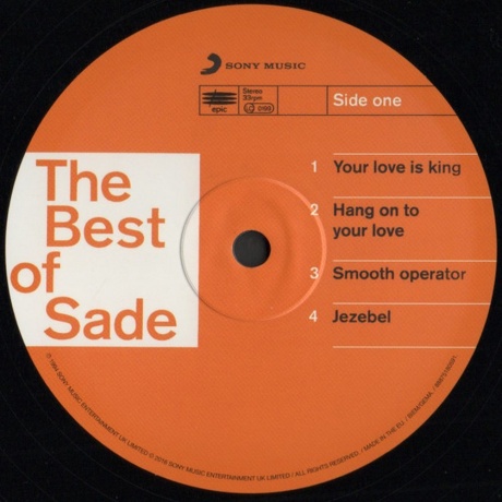 Sade - The Best Of  (0888751805910) виниловая пластинка - фото 6