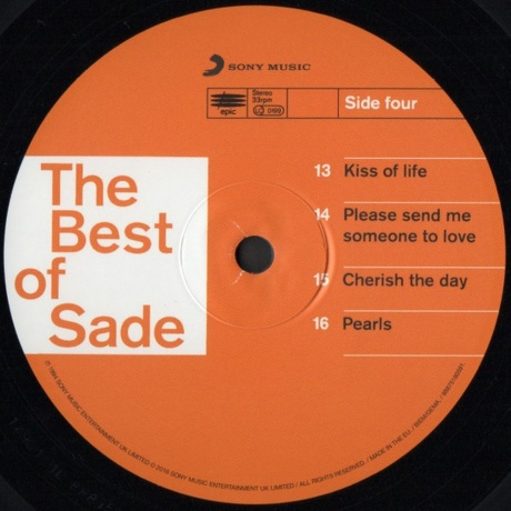 Sade - The Best Of  (0888751805910) виниловая пластинка - фото 9