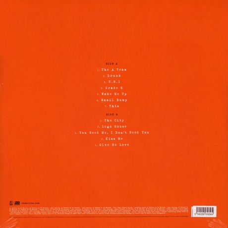 Ed Sheeran - + (Plus) (Orange Translucent) (5052498774906) виниловая пластинка - фото 2