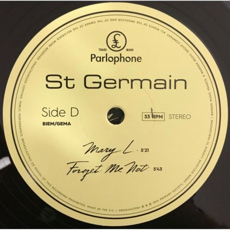 St. Germain - St Germain (0825646121984) виниловая пластинка - фото 10