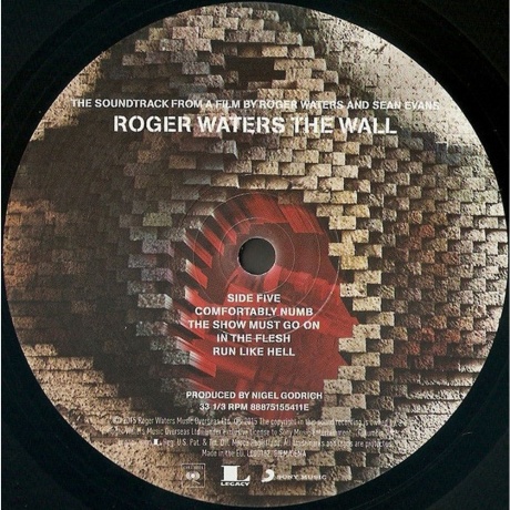Roger Waters - The Wall (0888751554115) виниловая пластинка - фото 11