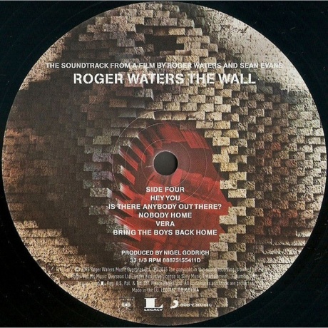 Roger Waters - The Wall (0888751554115) виниловая пластинка - фото 10