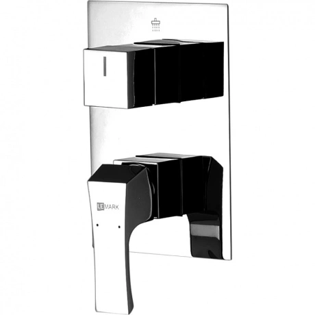 Смеситель для ванны и душа Lemark Unit LM4528C