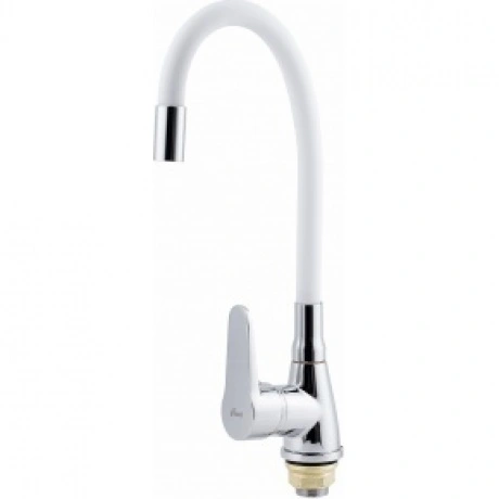 Смеситель для кухни FAUZT FZs-822-W101 гибкий излив тип См-МОЦБА...