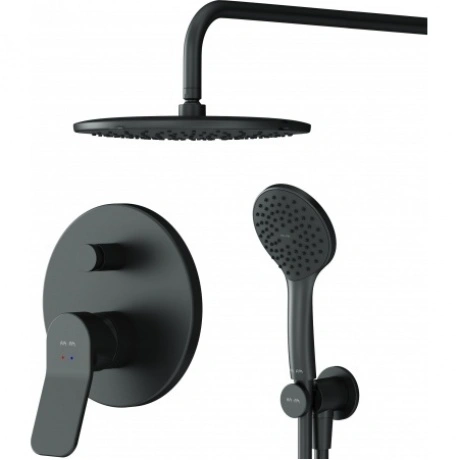 Душевой набор AM.PM X-Joy FB85A1RH02 черный
