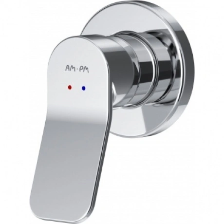 Монтируемый в стену смеситель для душа AM.PM X-Joy F85A65000 хро...