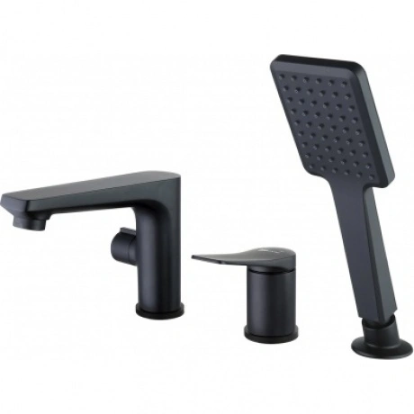 Смеситель для ванны и душа Lemark Bronx (LM3745BL)