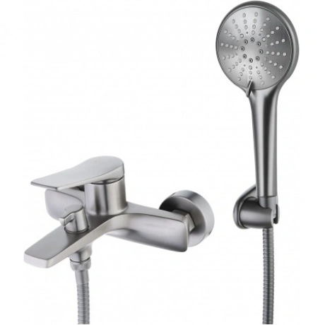 Смеситель для ванны и душа Lemark Bronx (LM3714GM)