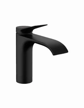 Смеситель для раковины Hansgrohe Vivenis 75023670 матовый черный