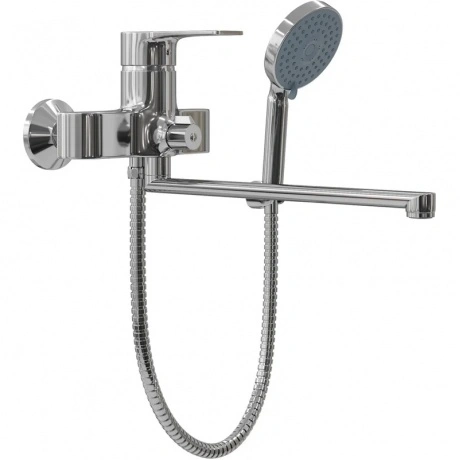 Смеситель для ванной с длинным изливом Teymi Lori, хром T10222