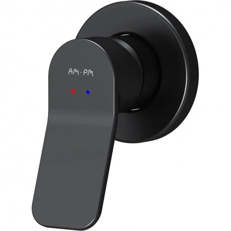 Монтируемый в стену смеситель для душа AM.PM X-Joy F85A65022 чер...