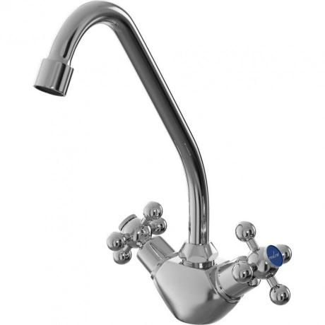 Смеситель для кухни MIXLINE ML07-032 высокий излив (522133)
