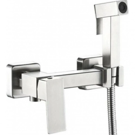 Гигиенический душ со смесителем Haiba сталь (HB5521)