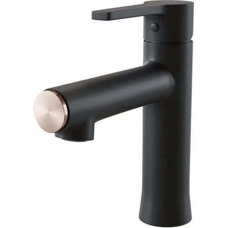 Смеситель для раковины 35k MIXLINE ML23-04 "Round Black" (550747...