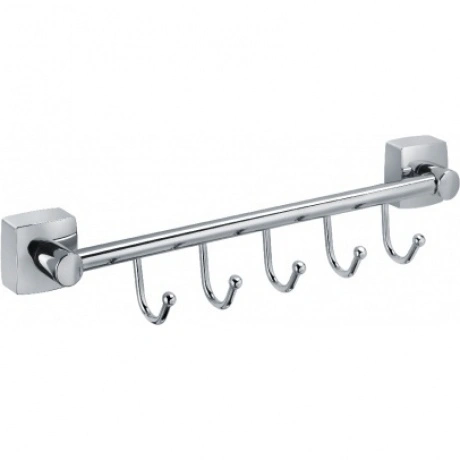 Планка FIXSEN Kvadro 5 крючков (FX-61305В-5)