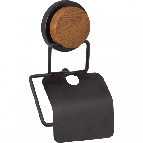Бумагодержатель Fixsen с крышкой MAGIC WOOD (FX-46010)