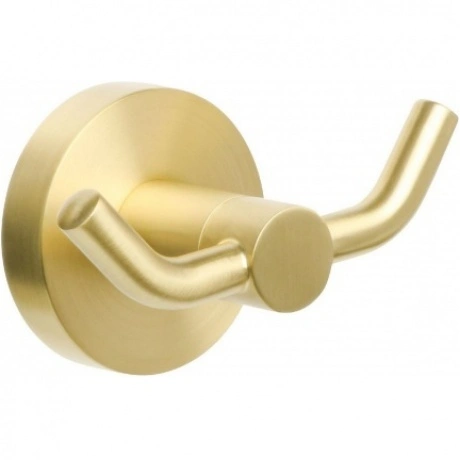 Крючок двойной золото-сатин Fixsen Comfort Gold (FX-87005A)
